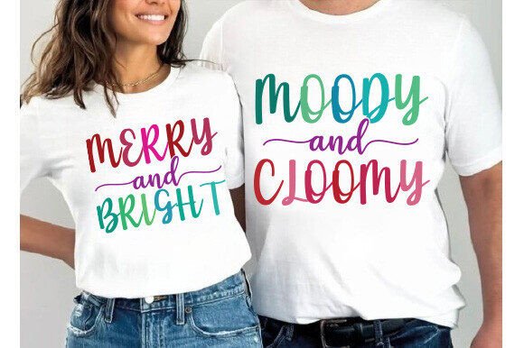 Christmas Couple Funny Shirt Design Review