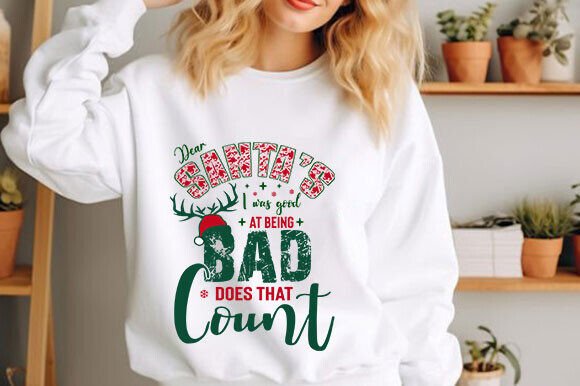Dear Santa, I Was Good at Being Bad PNG: A Graphic Design Perspective