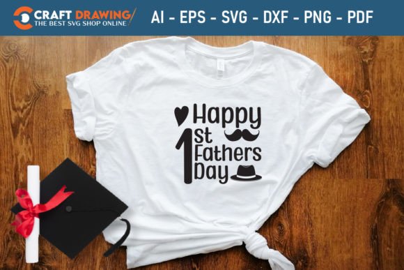Happy 1st Fathers Day Embroidery Review