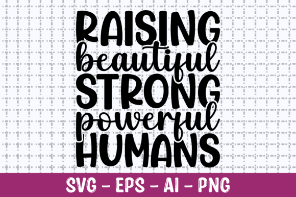 Raising Beautiful Strong Powerful SVG for Graphics and T-Shirt Designs