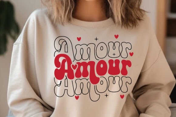 Retro Valentine Svg for T-Shirt Designs and Graphics